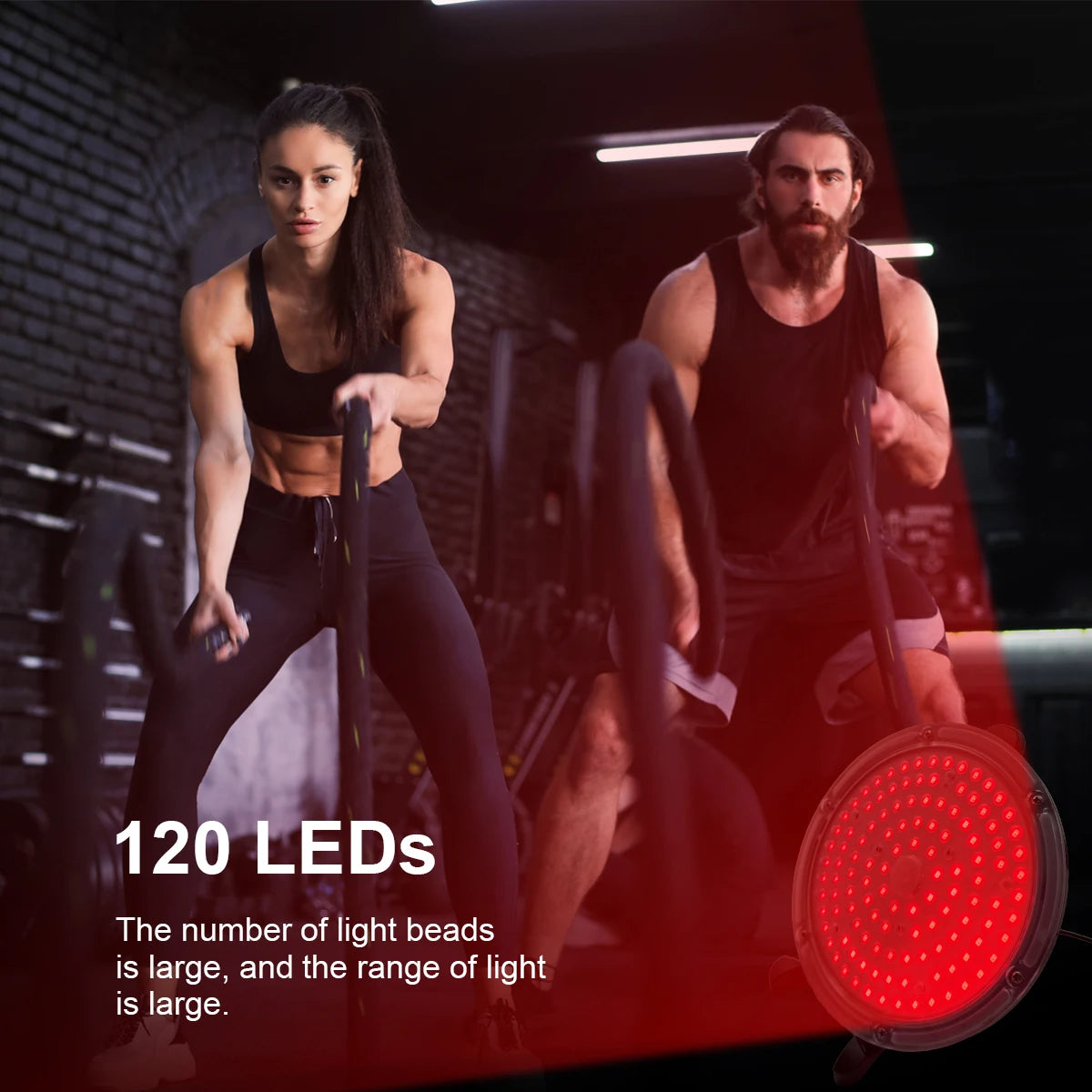 660nm LED red light panel lamp  120 LEDs body skin care equipment, household beauty products  Relieves pain, gift for parents