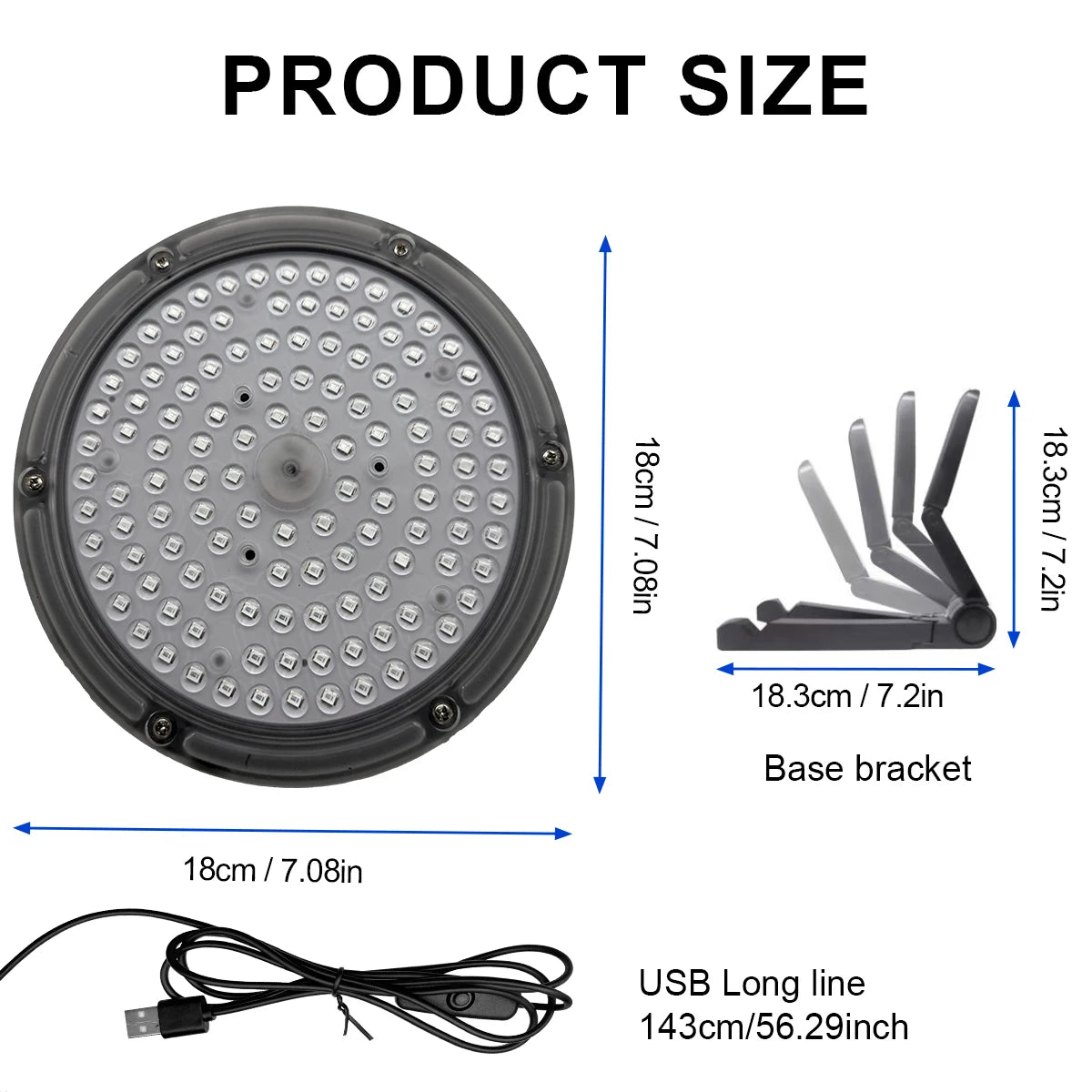 660nm LED red light panel lamp  120 LEDs body skin care equipment, household beauty products  Relieves pain, gift for parents