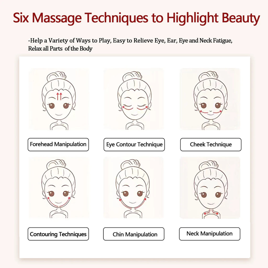 2pcs Double-end Gua Sha Massage Roller Neck Face Board Facial Skin Lifting Scraper Anti-Wrinkle Beeswax Stone Scraping Massager