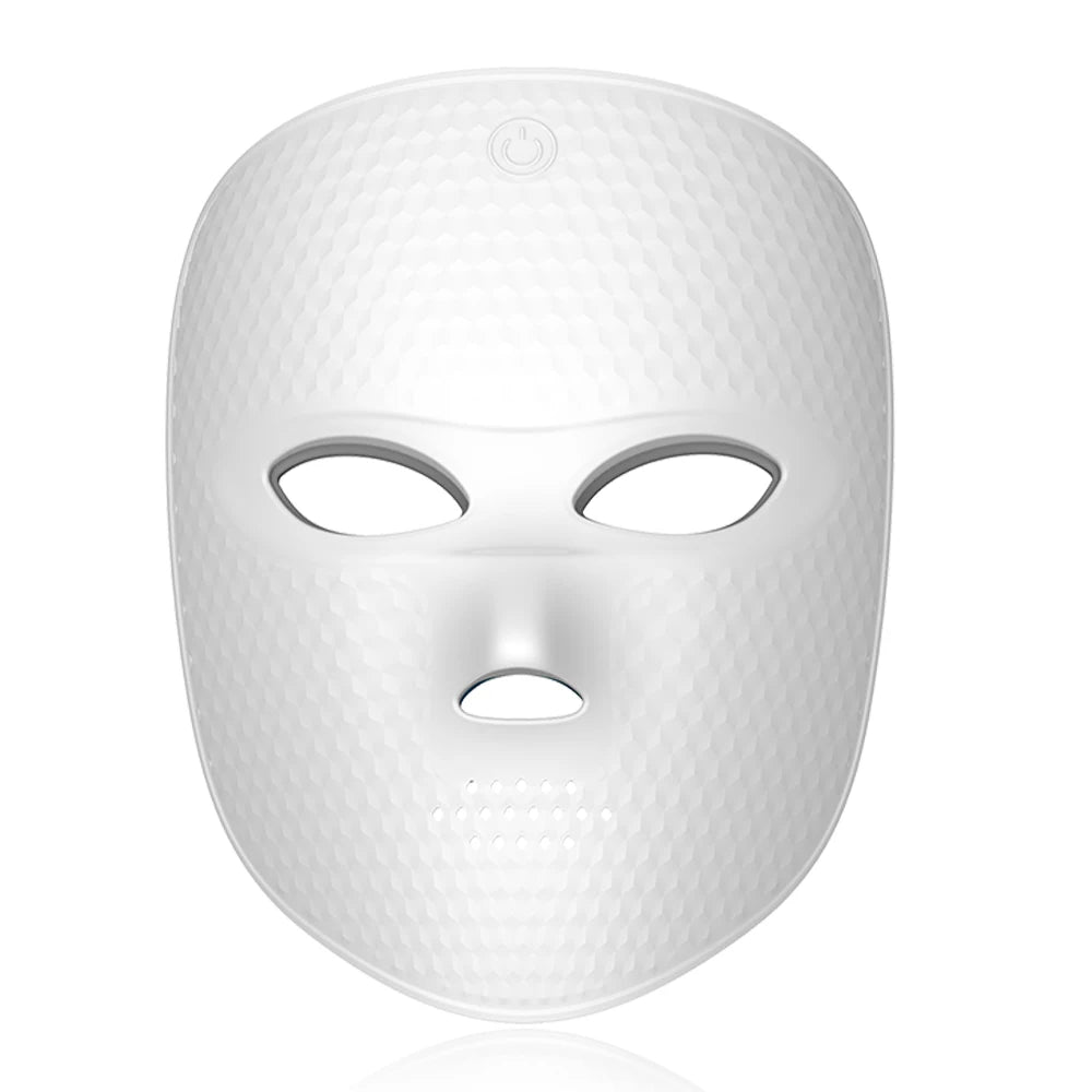 7 Colors LED Facial Mask Light Therapy Red Light Facial Mask for Anti-Aging Rejuvenation Brighten Skin Beauty Device
